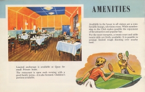 1960's Brochure Restaurant